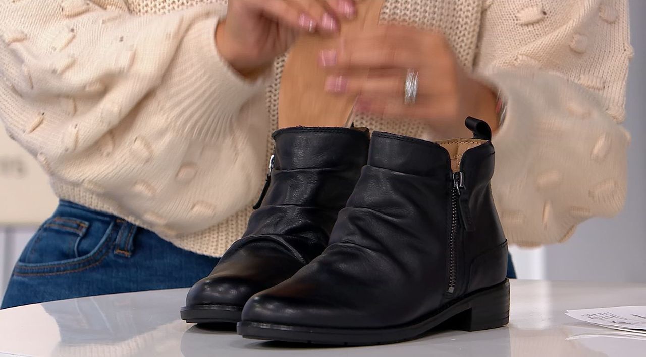 Qvc earth booties best sale