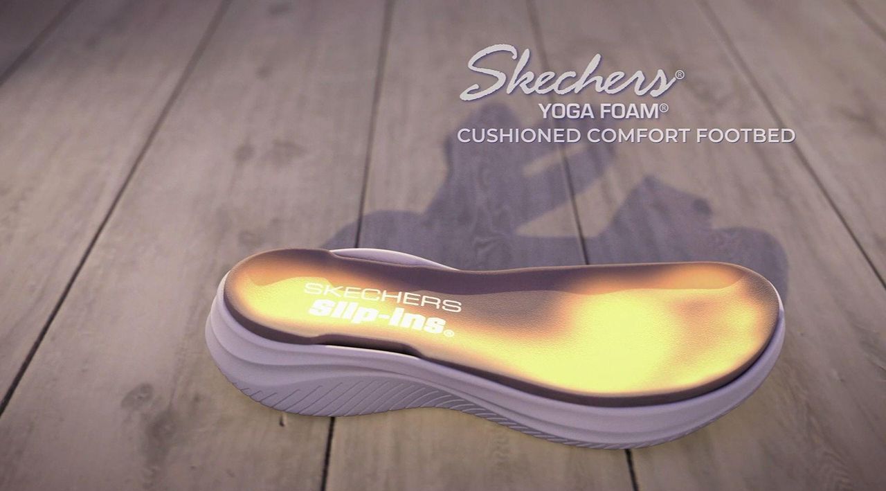 靴 SKECHERS Slip-ins Skechers Slip Ins Ultra- Flex Washable Knit Sandals -Feelin