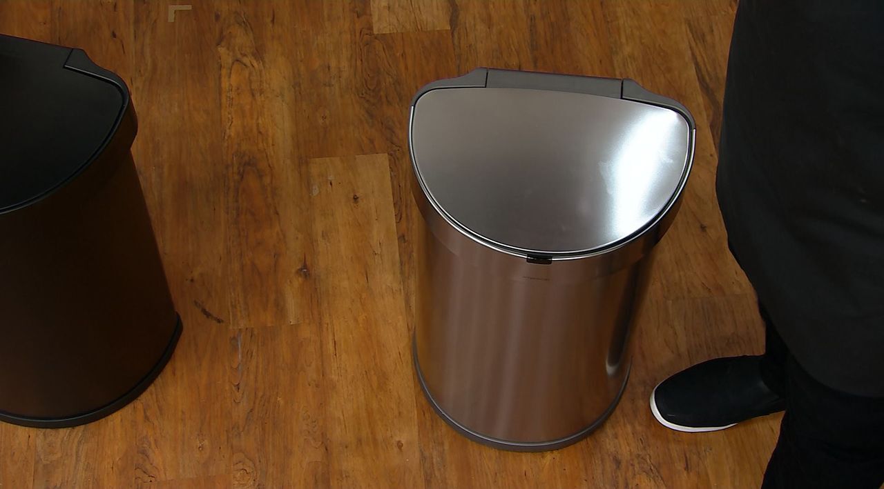 Simplehuman launches a $200 voice-activated trash can