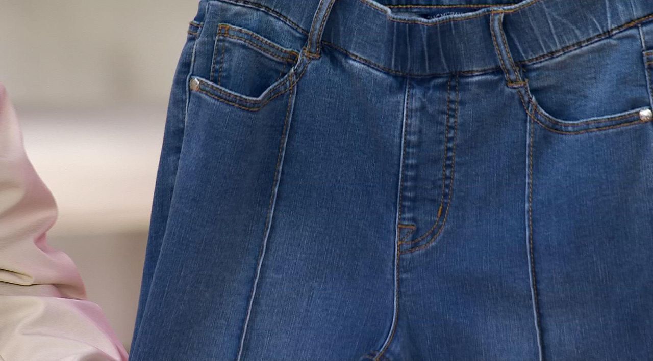 Isaac Mizrahi Live! Petite True Denim Indigo Pedal Pusher
