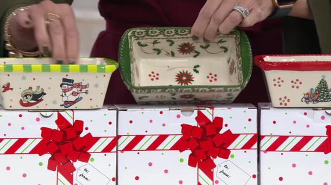 Temp-tations Set of (3) 14-oz Mini Loaf Pans with Gift Boxes - QVC.com