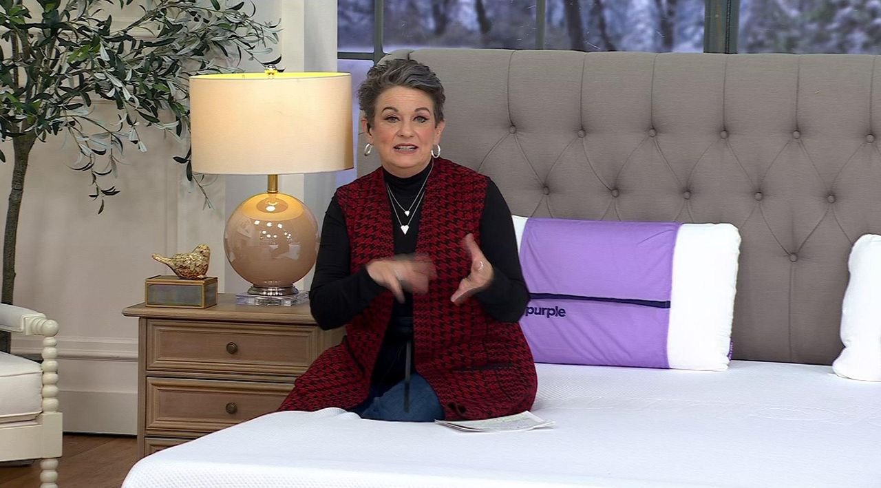 PurplePlus Mattress with GelFlex Grid - Full - QVC.com