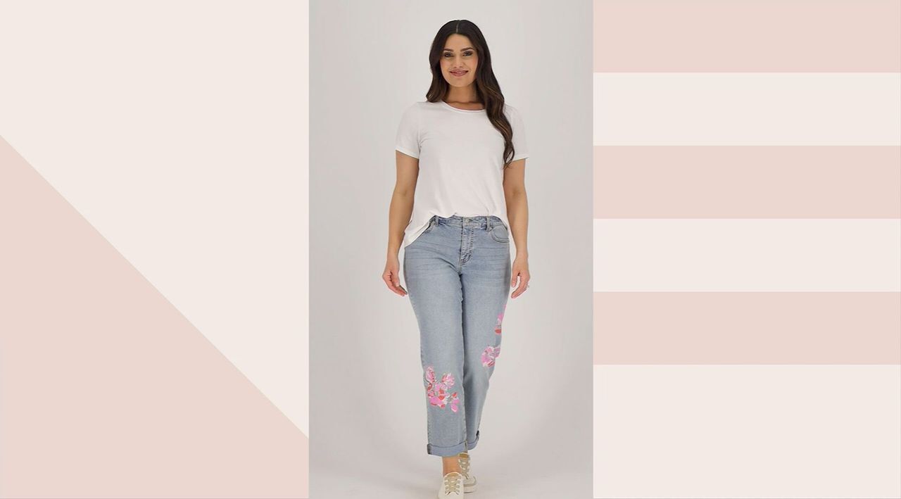 QVC: Denim & Co. by Personify Customized Jeans - Stylish Life for Moms