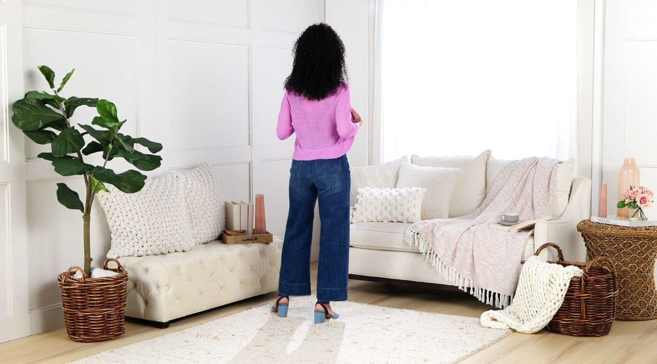 NIC+ZOE Bolero Cardigan with Rib Detailing - QVC.com
