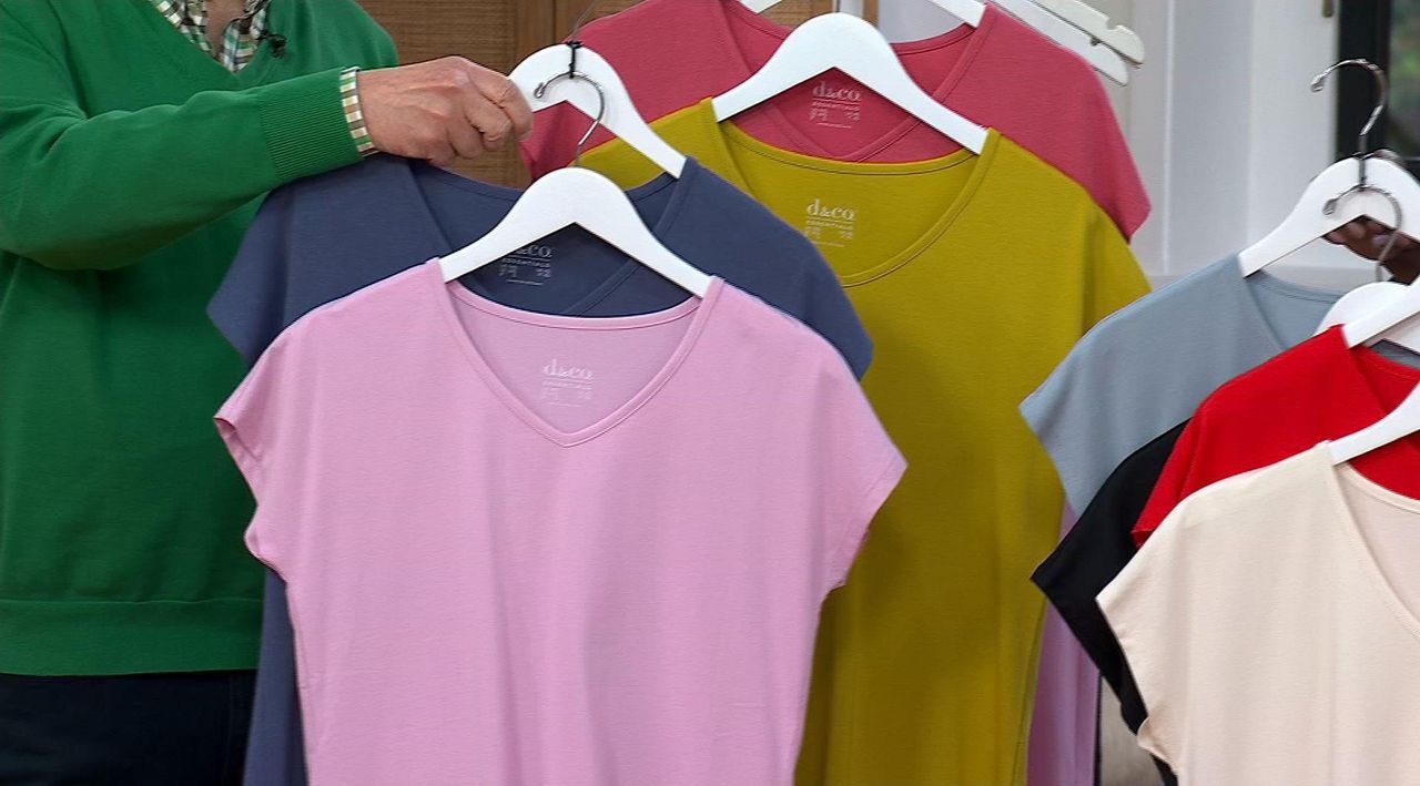 Denim & Co. Essentials Favorite Jersey 2-Pack Dolman Sleeve Tops