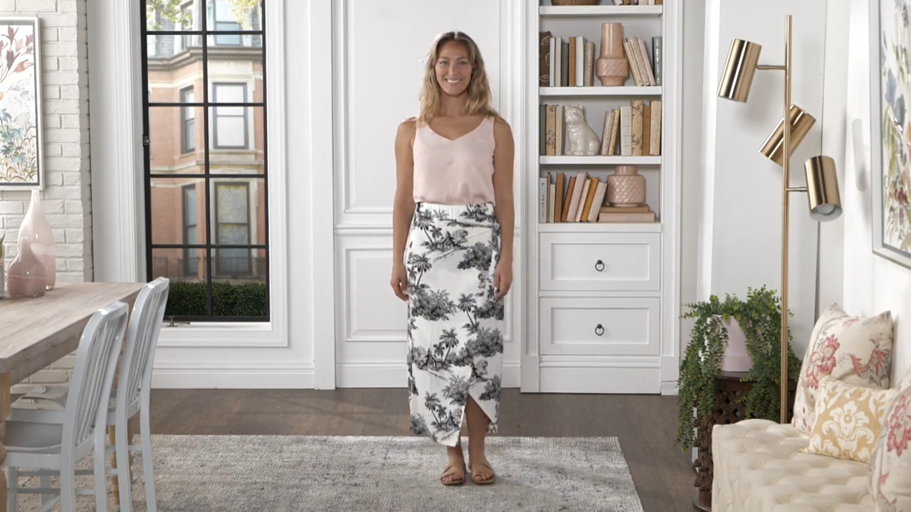 Sarong skirt outlet qvc