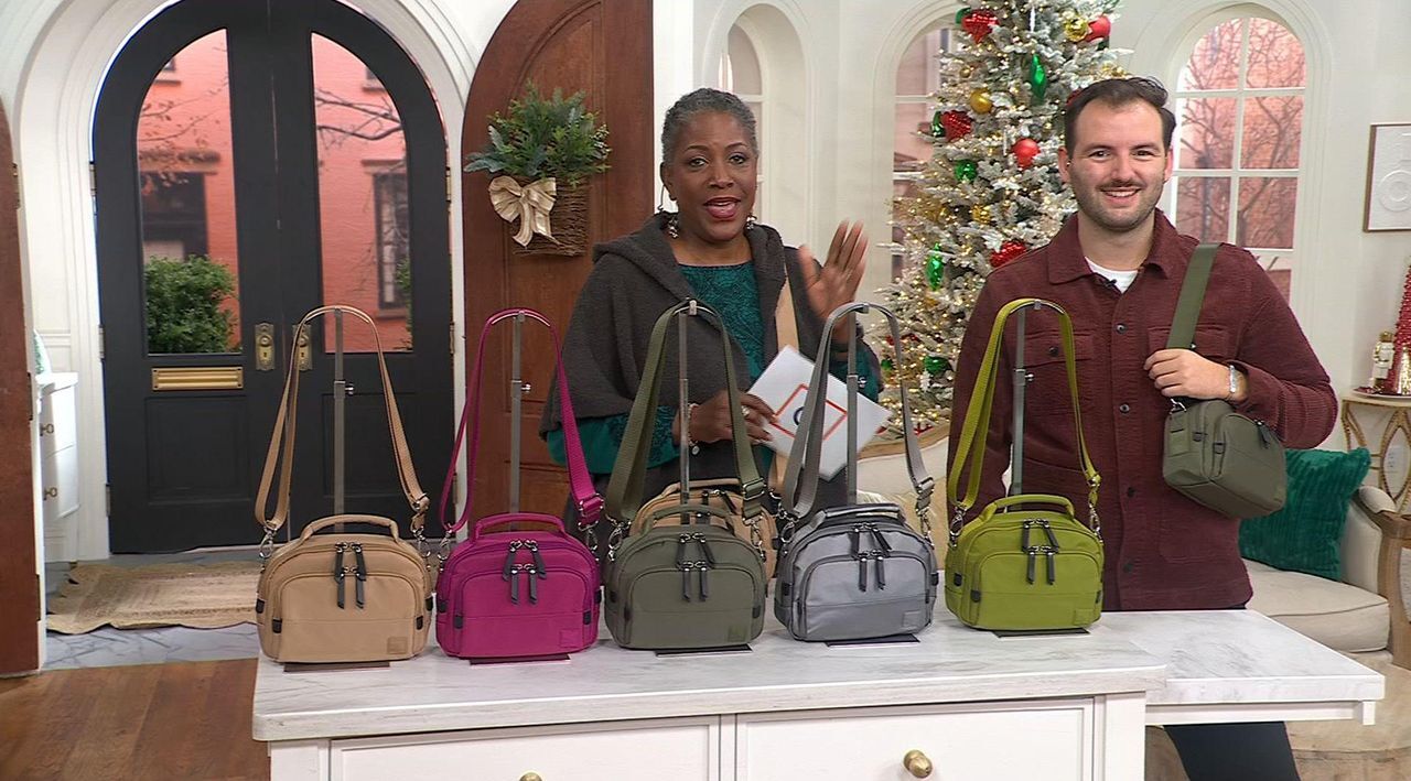 IHKWIP Cosmo Top Handle Crossbody - QVC.com