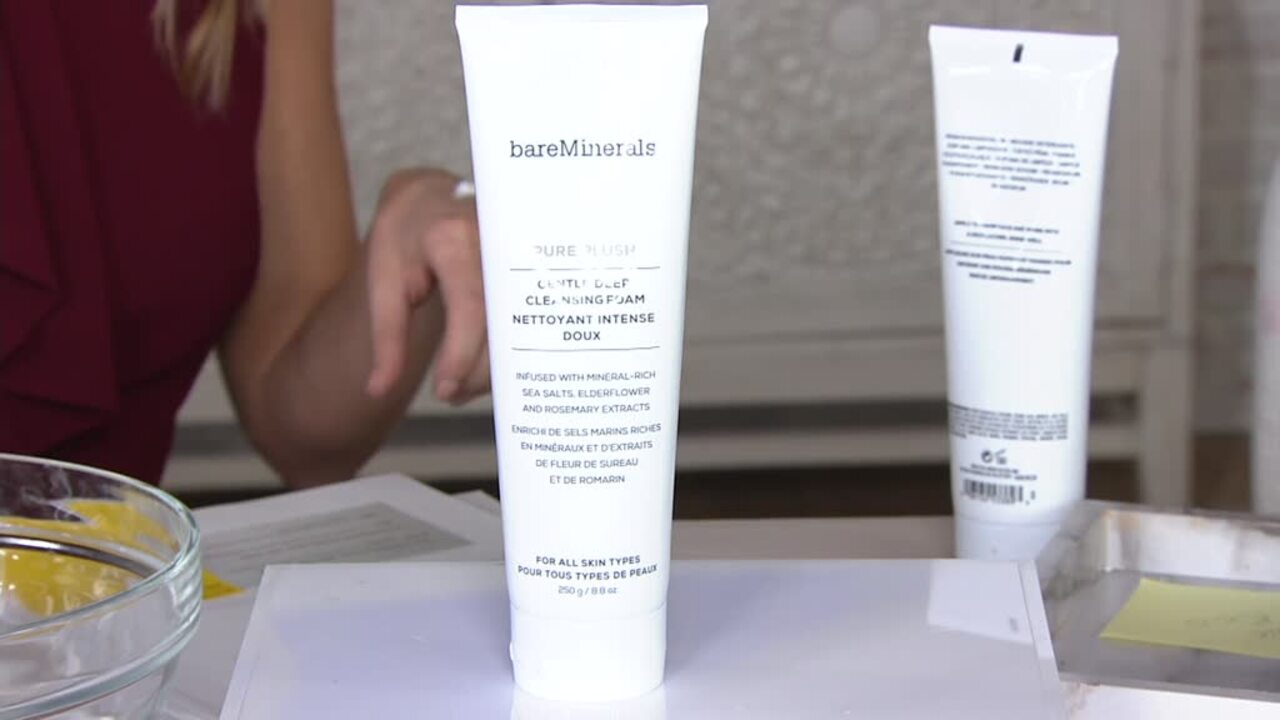 bareminerals plush cleanser