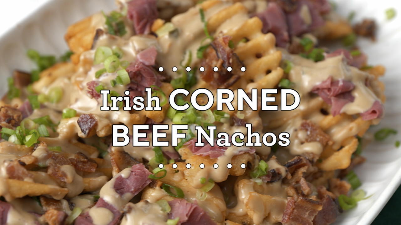 Irish Corned Beef Nachos
