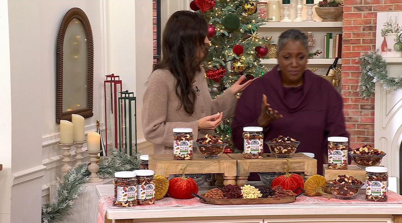 Germack (2) 16 oz Jars Cherry Berry Fruit & Nut Mixes - QVC.com
