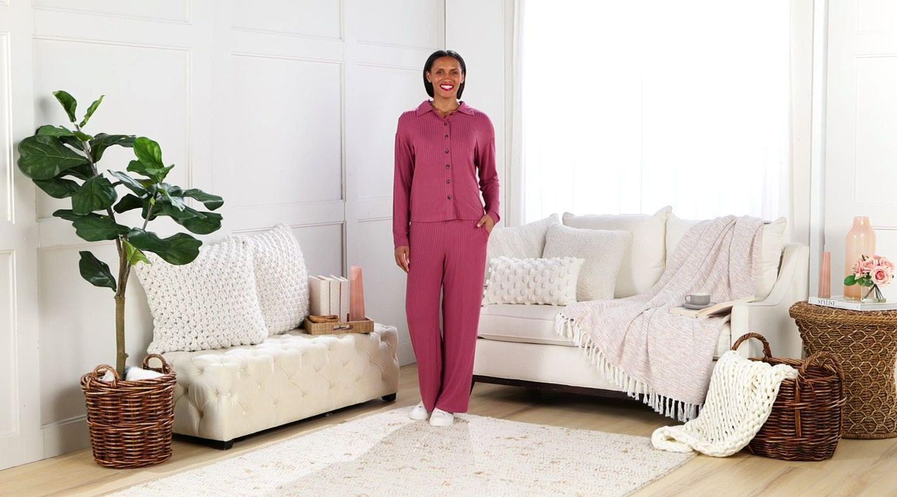 Modern Soul Radiant Straight-Leg Pull-On Pants - QVC.com