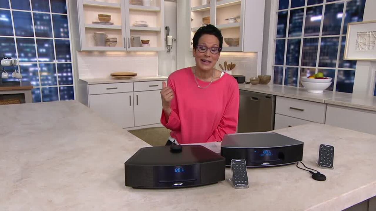Bose Wave Music System IV with CD Player and Dual Alarm Clocks on QVC 