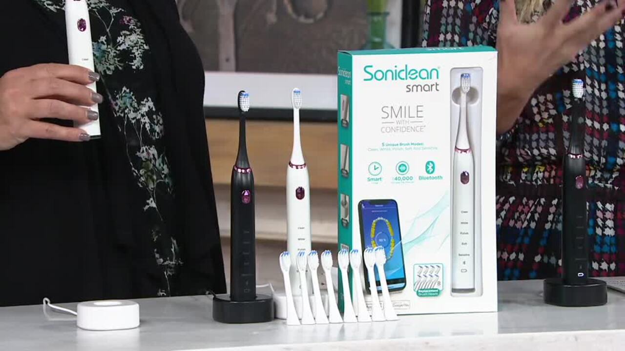 soniclean toothbrush qvc
