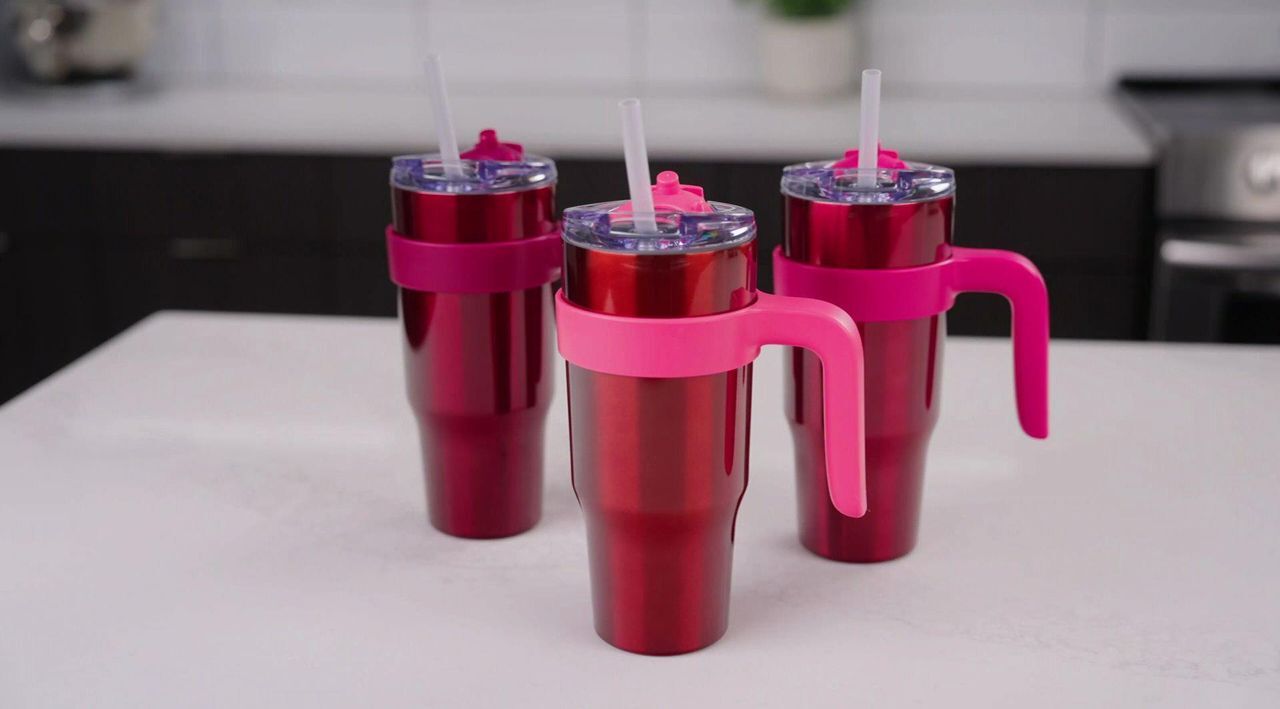 Primula Set of (3) 30oz Tumblers with Straws - QVC.com