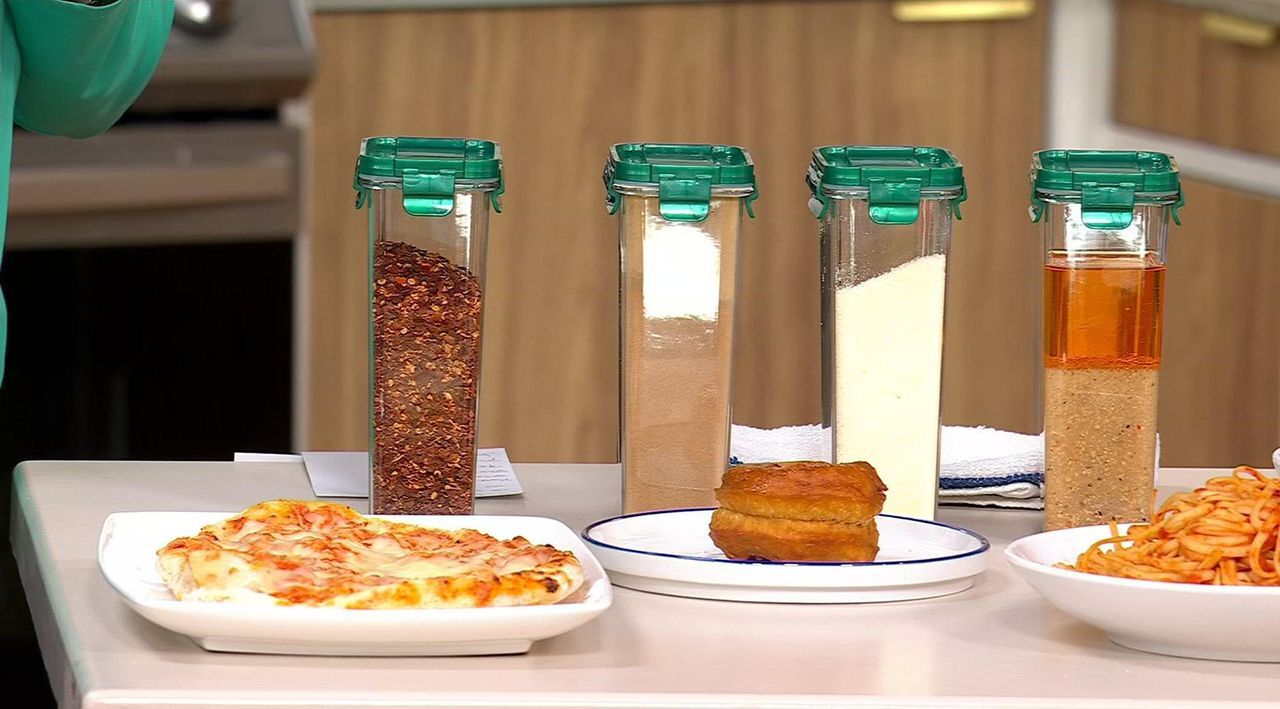 LocknLock Set of 4 Tritan Spice Storage Containers - QVC.com