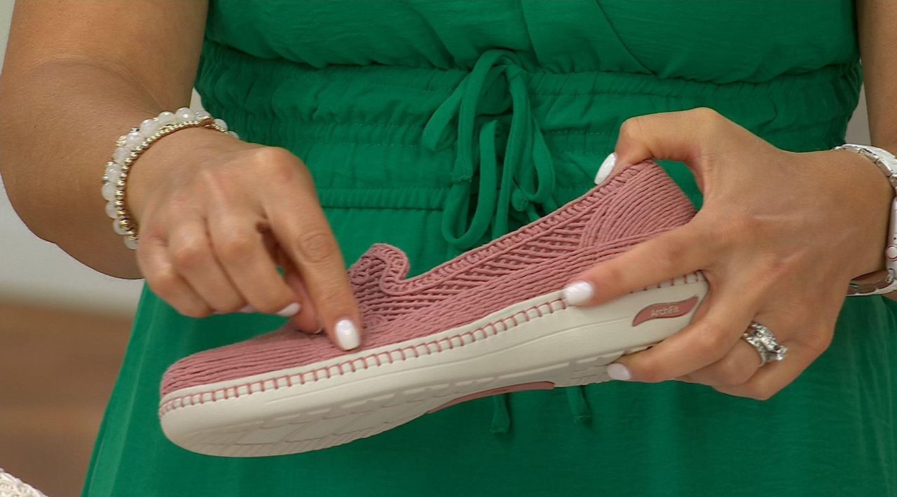 Skechers Arch Fit Inspire Crochet Slip-On Loafers - Venice - QVC.com