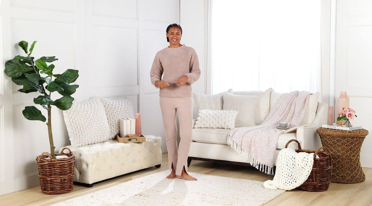 Barefoot Dreams CozyChic Waffle Pullover - QVC.com