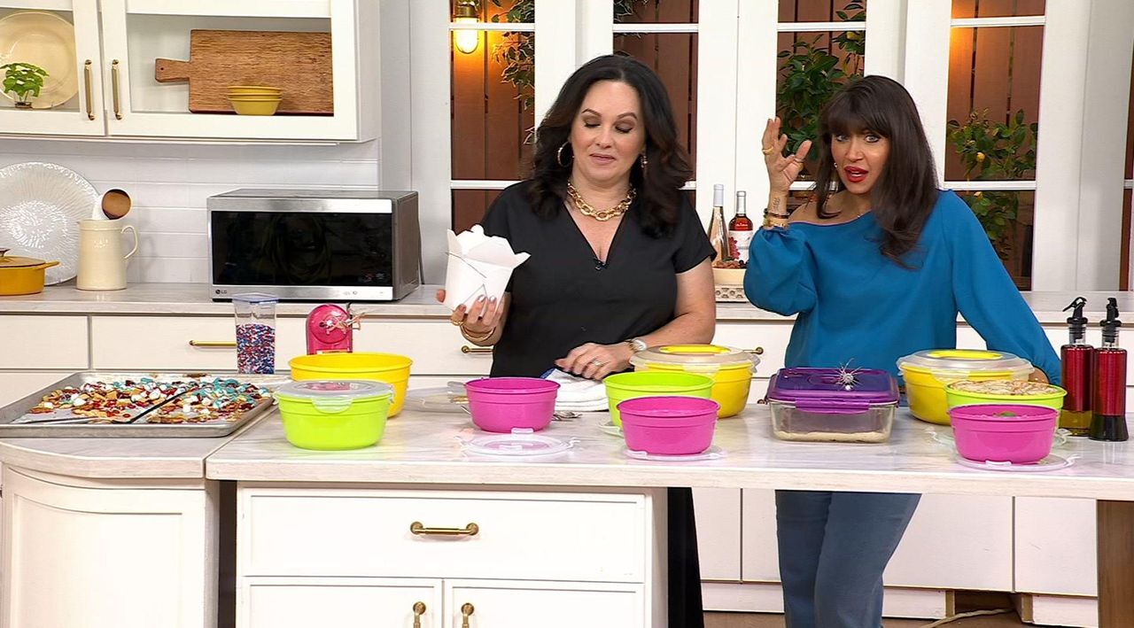 LocknLock Set of 3 Multi-Color Bowls Handle Lid - QVC.com