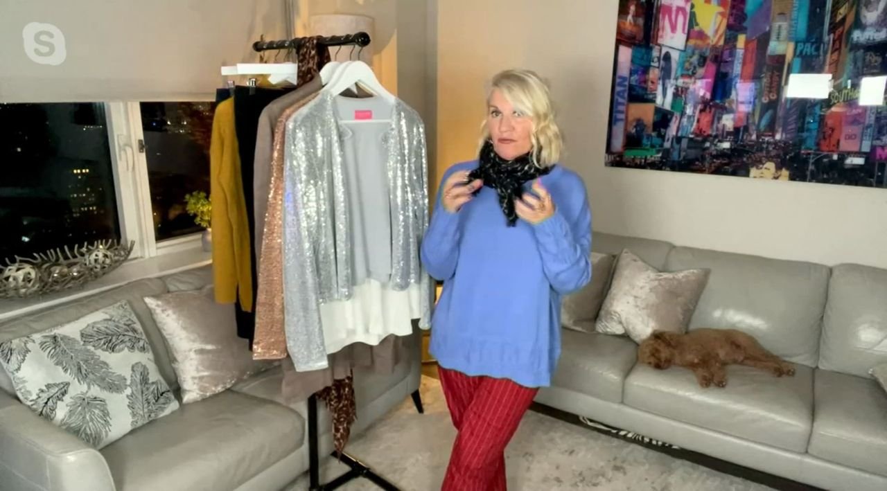 Isaac Mizrahi Live! Pullover Crew-Neck 