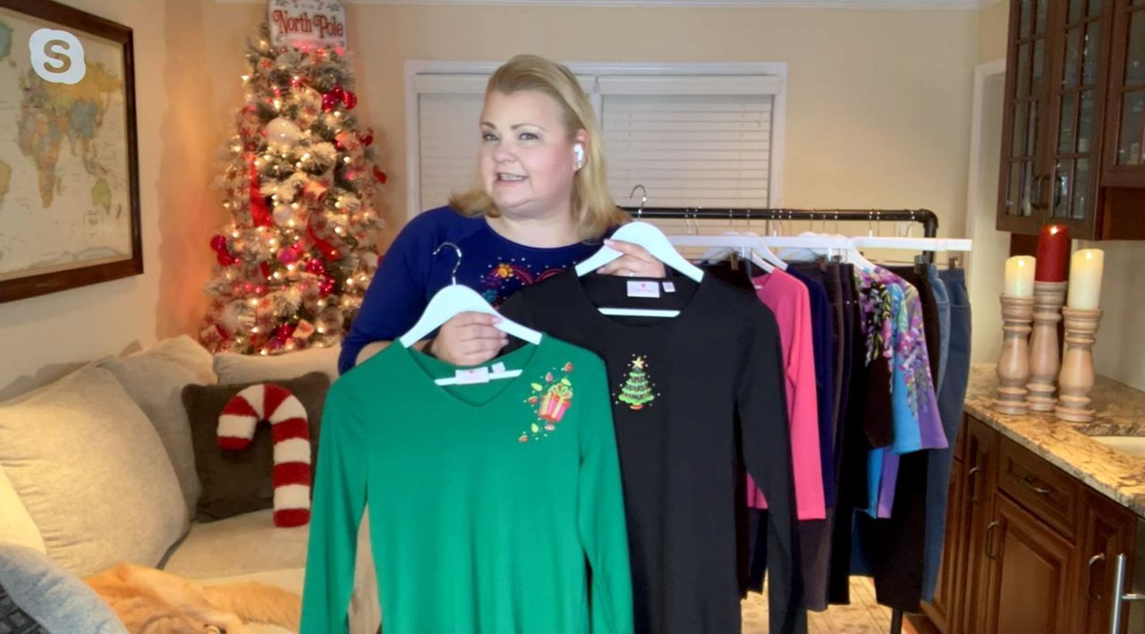 Quacker Factory Holidaze Set of 2 Long Sleeve Tops - QVC.com Quacker Factory Holidaze Set of 2 Long Sleeve Tops - QVC.com