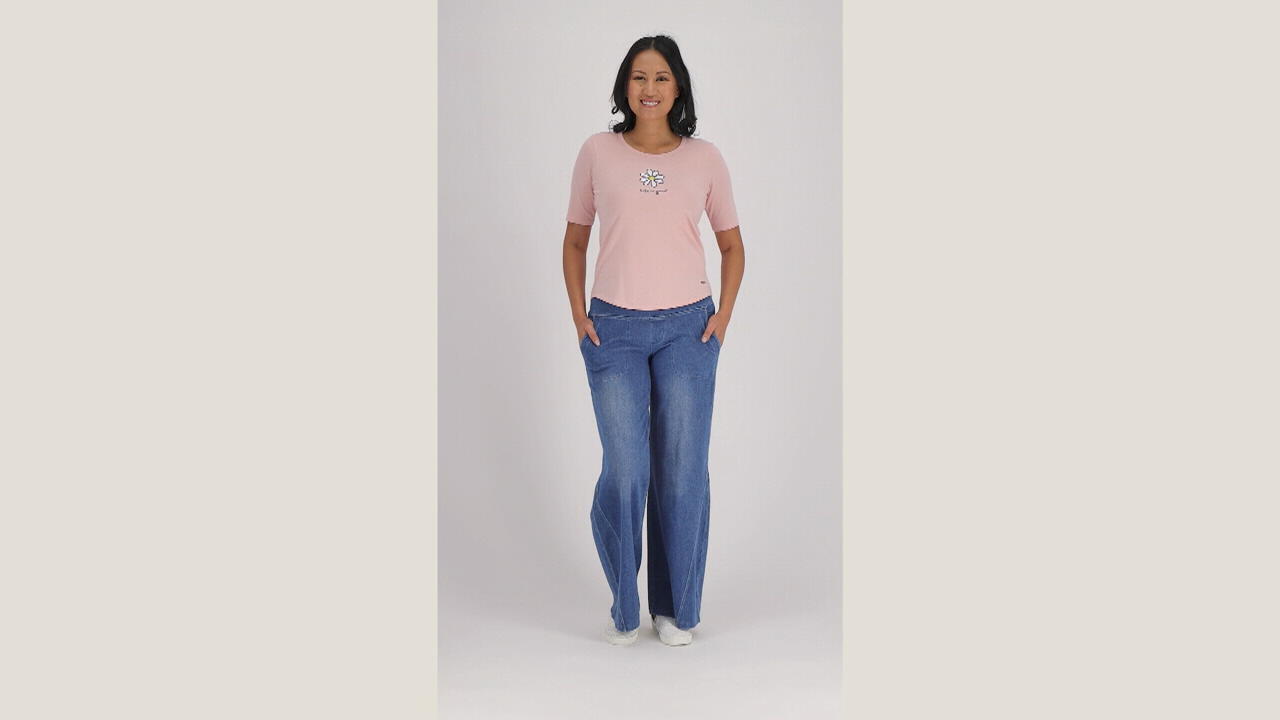 JNGSA Tummy-Control Jeans,Women's High Waisted Skinny Hole Jeans