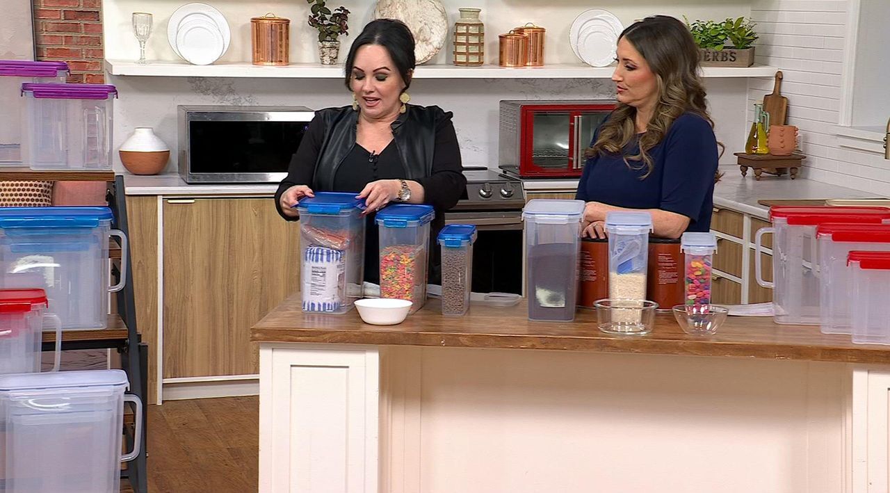 LocknLock 3-Piece Rectangle Pantry Storage Set - QVC.com