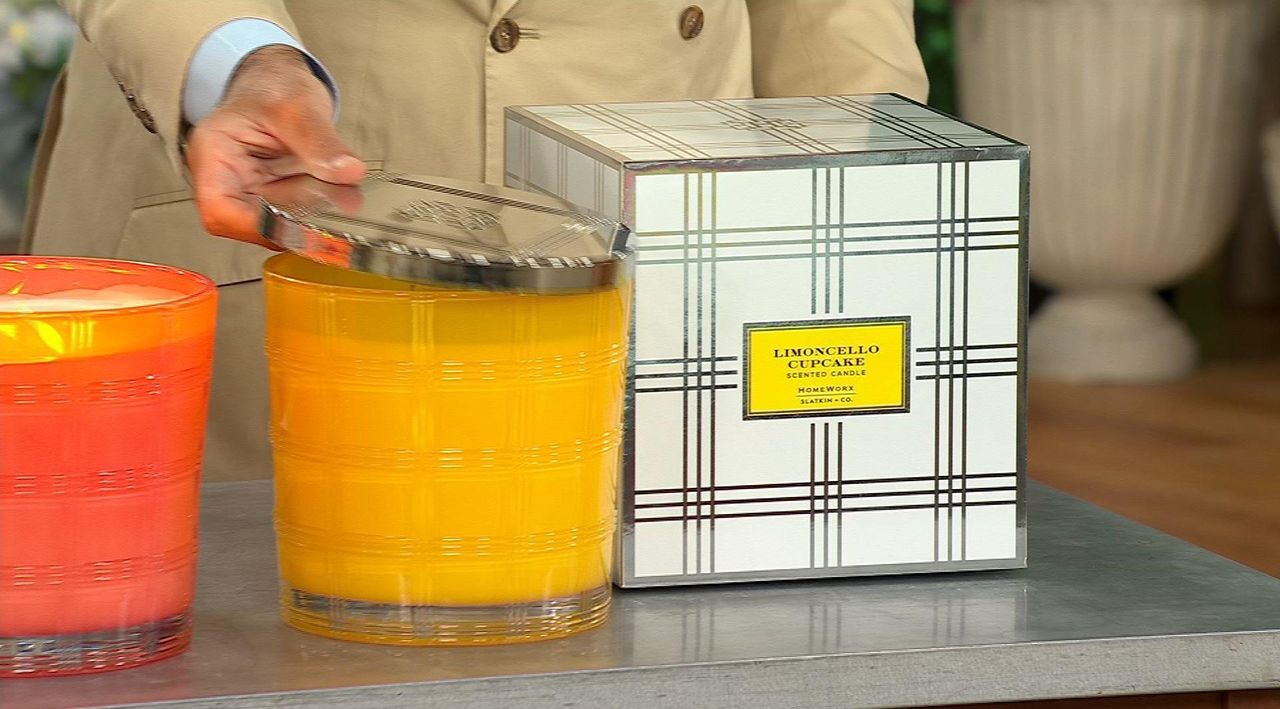 HomeWorx by Slatkin & Co. Luxe Clarendon 80oz Candle - QVC.com