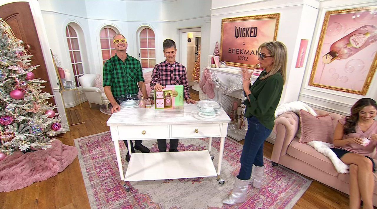 Beekman 1802 x Wicked 3pc Glinda Body Care Gift Set - QVC.com