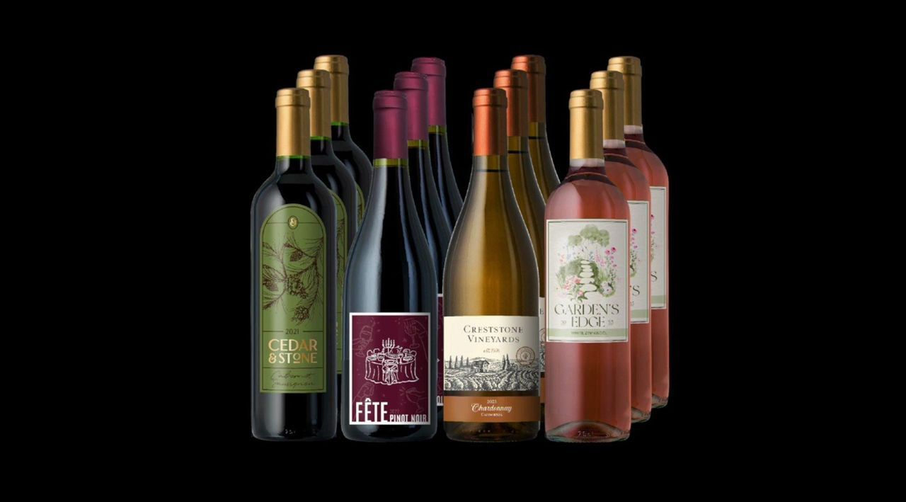 Vino Voyage (12) Bottle California Best Wine Set - QVC.com