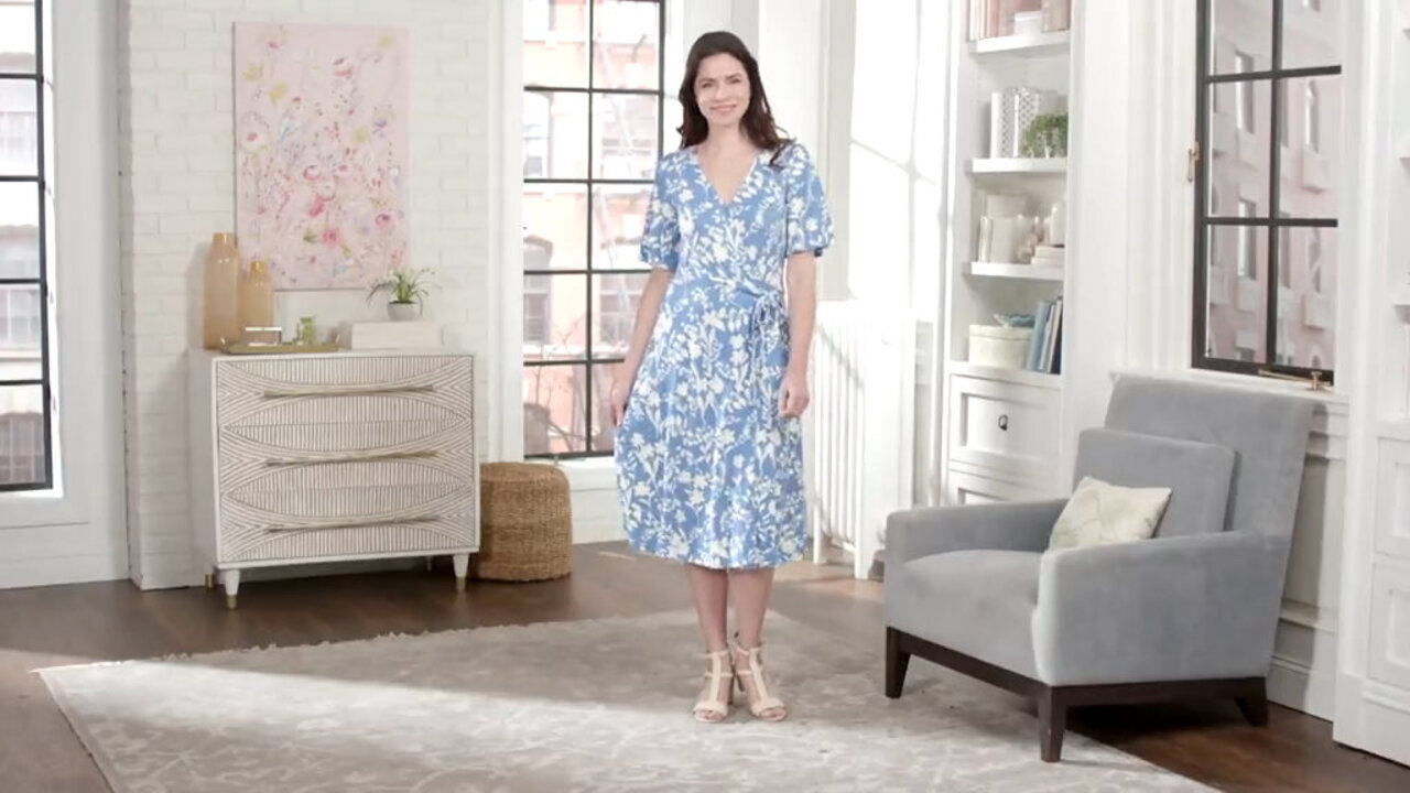 qvc wrap dresses
