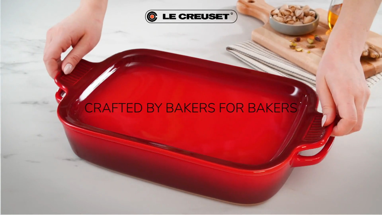 Le Creuset Rectangular Baker with Platter Lid