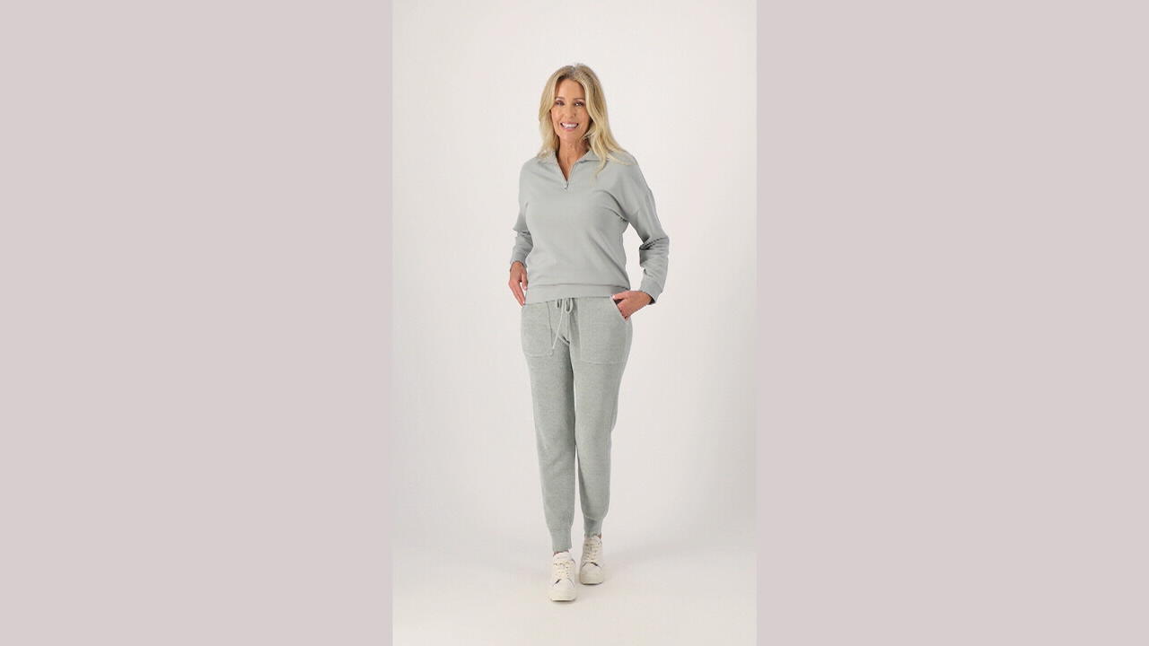 Barefoot Dreams MC Half Zip Pullover with CozyChic Ultra Lite