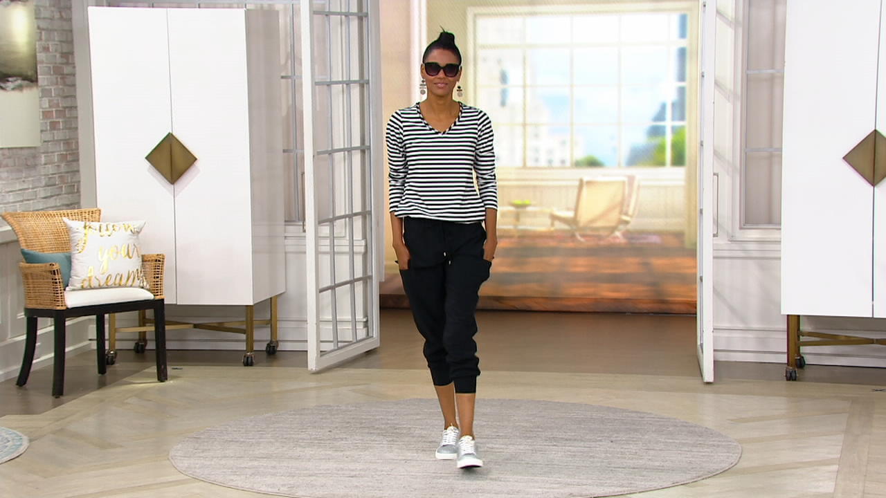 qvc petite jogger pants