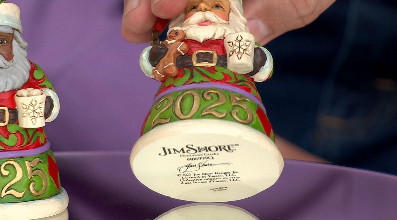Jim Shore Heartwood Creek 13th Annual Dated Ornament White - QVC.com