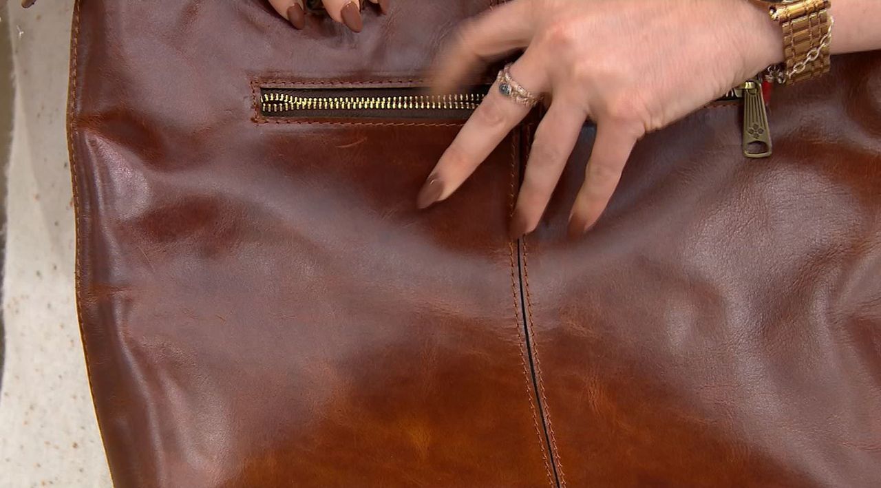 Patricia Nash Distressed Vintage Leather Braden Tote 