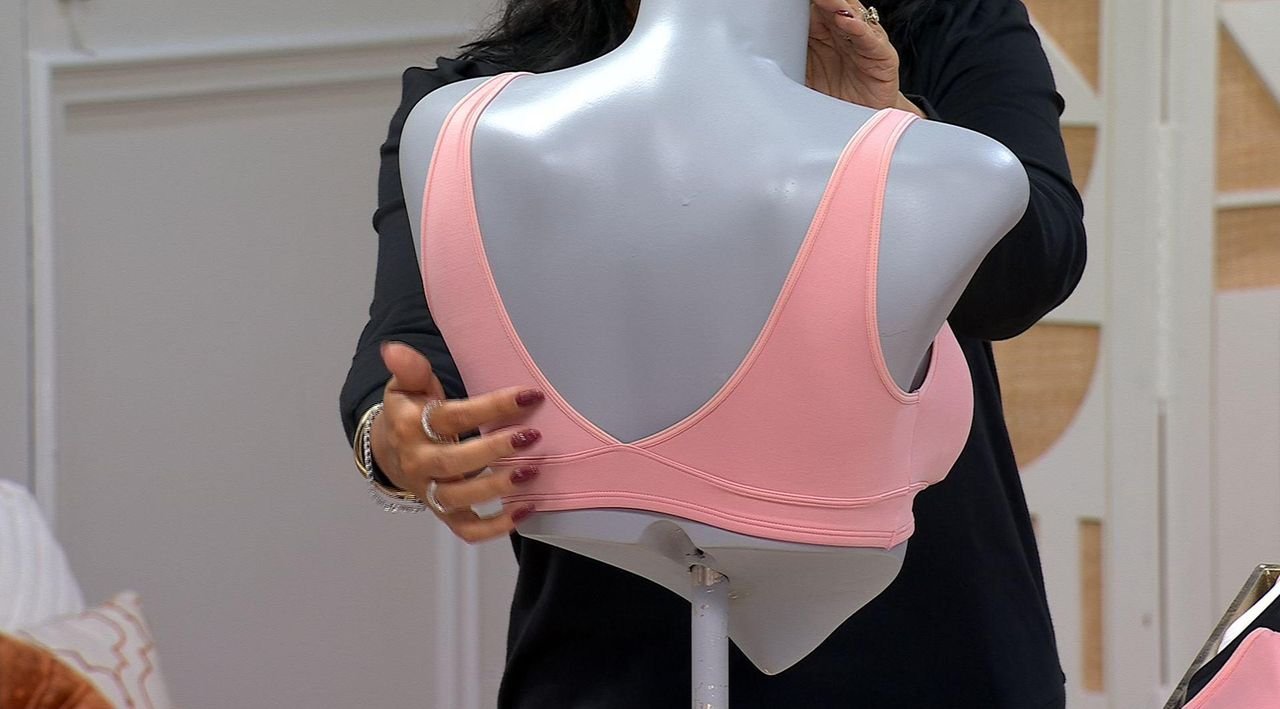 Anybody Intimates Anybody Intimates Lycra Wirefree Pullover Lounge Bra - QVC.com
