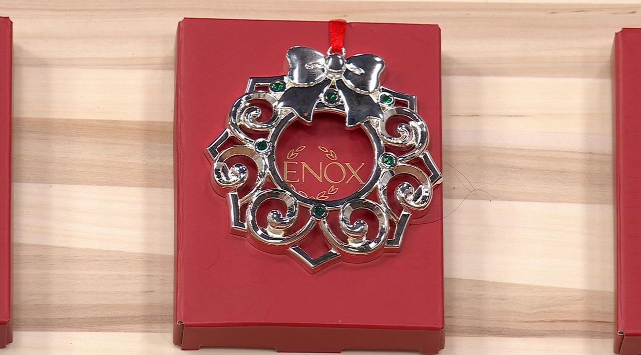 Lenox 6-Piece Sparkle & Scroll Ornament Set - QVC.com