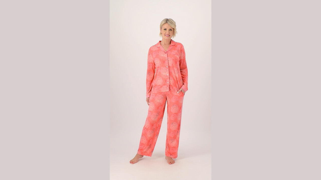 Brilliant Red Plaid Velour Notch Collar Pajama Sleep Set - Small at   Women's Clothing store