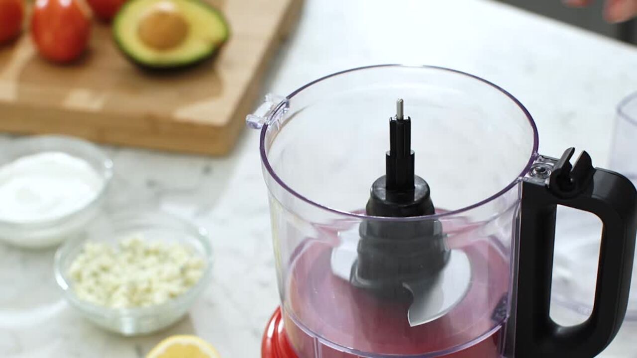 KitchenAid 5-Cup One-Touch 2-Speed Food Chopper w/ Whisking Blade on QVC 