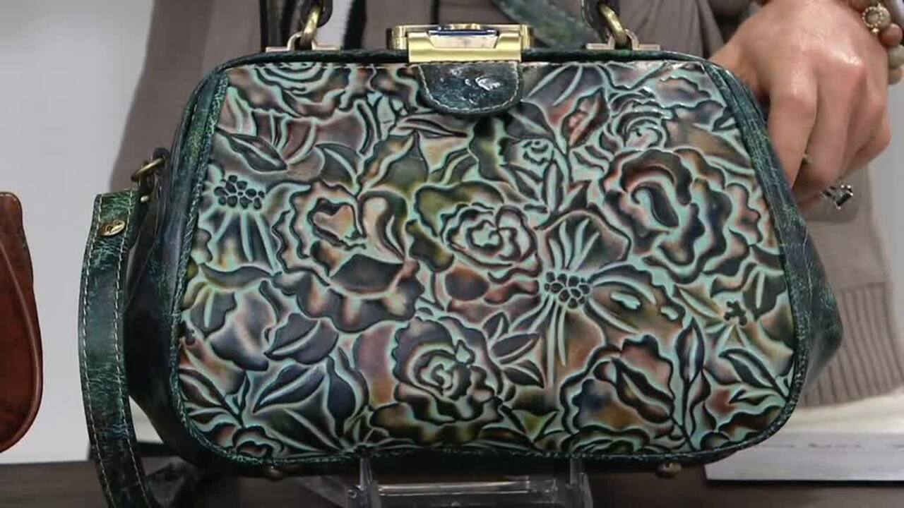 patricia nash turquoise purse