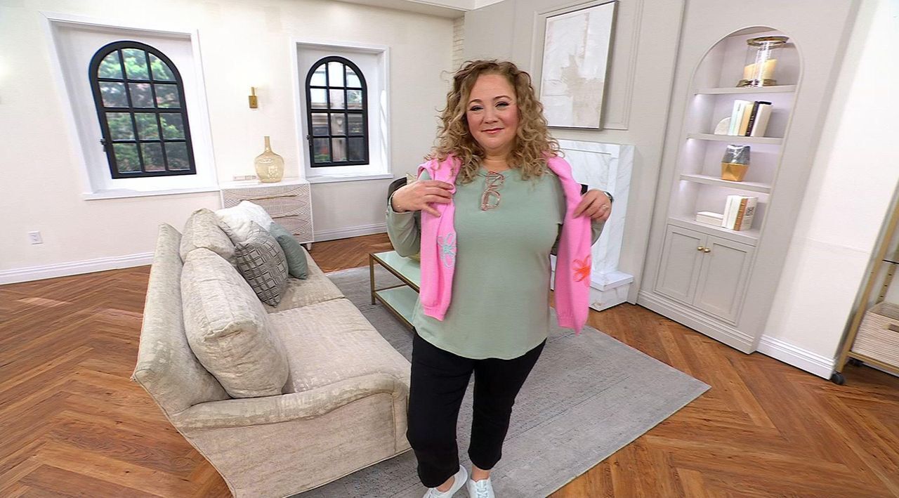 Denim & Co. Essentials Perfect Jersey Crew Neck Top w