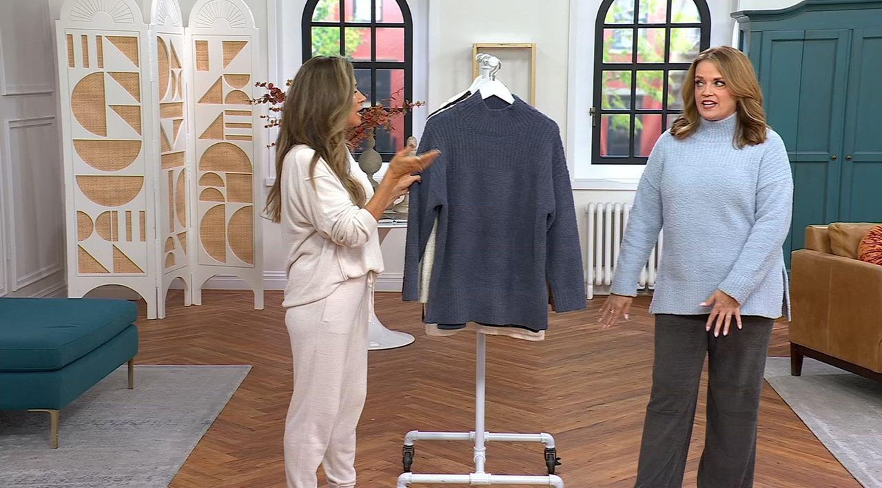 Barefoot Dreams CozyChic Hi-Low Pullover - QVC.com
