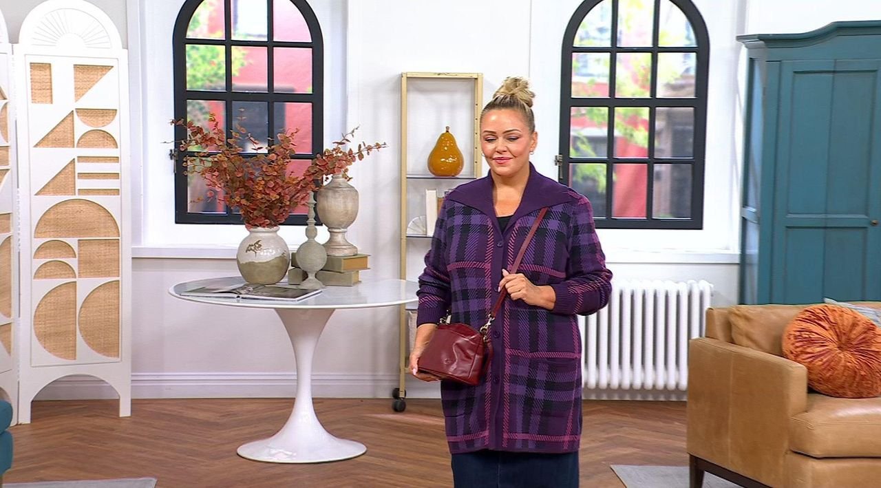 Patricia Nash Leather Arlee Dome Crossbody - QVC.com