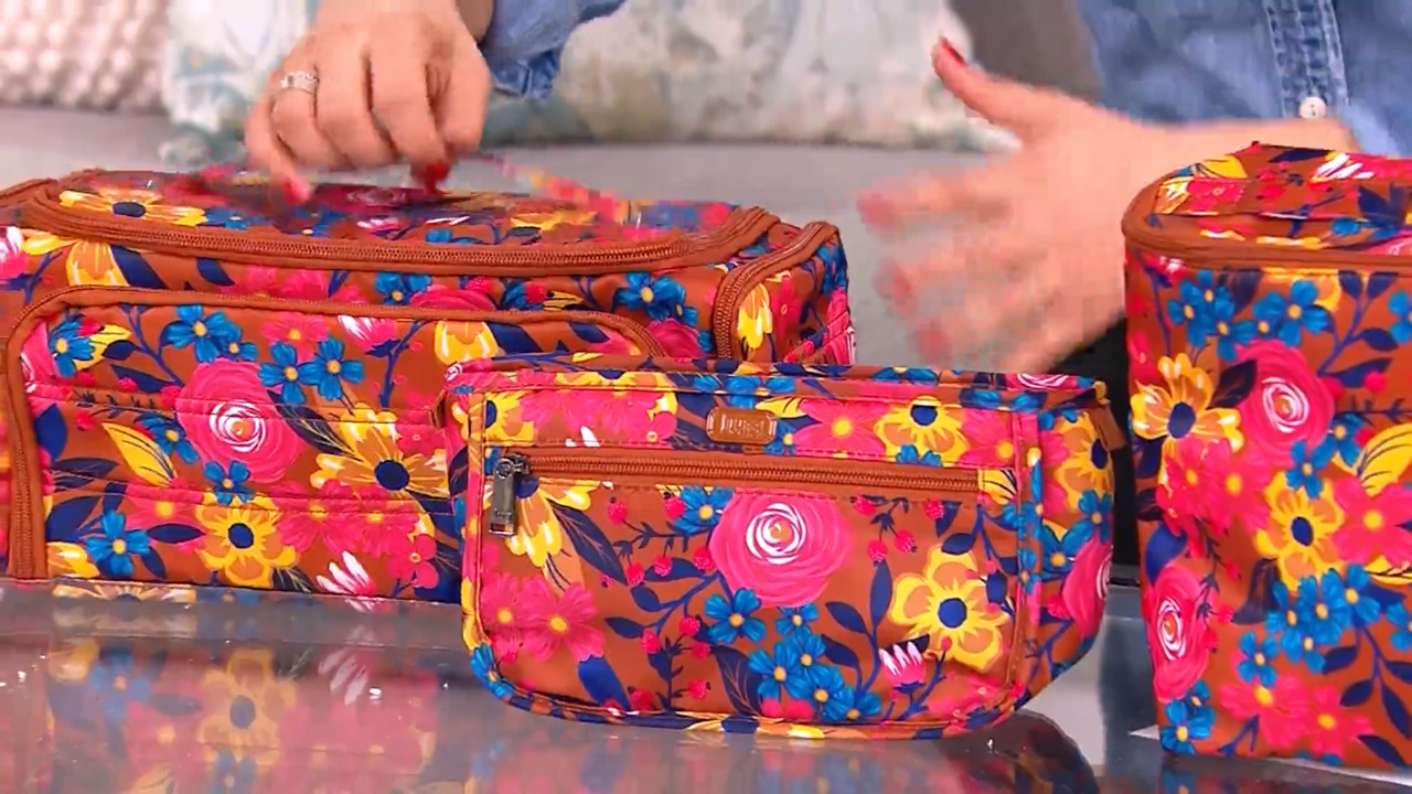 Periea Set of 3 Handbag Organizers with Pockets on QVC 