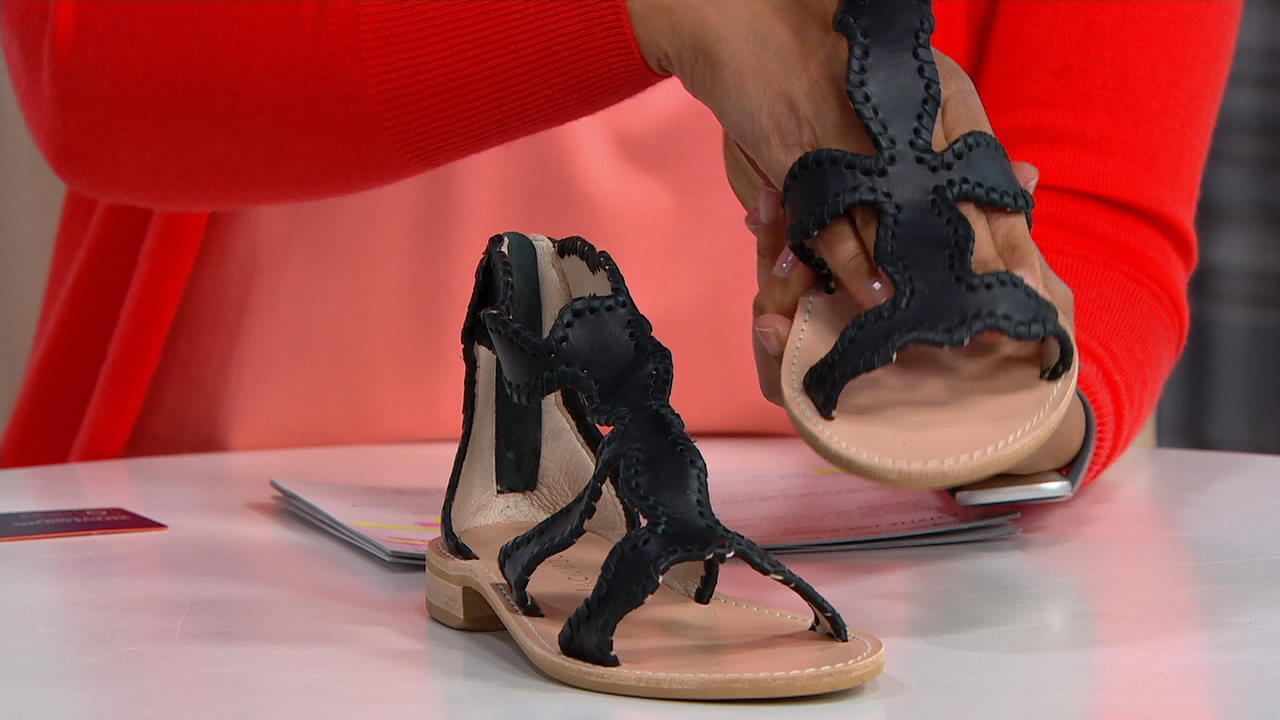 Qvc gladiator online sandals