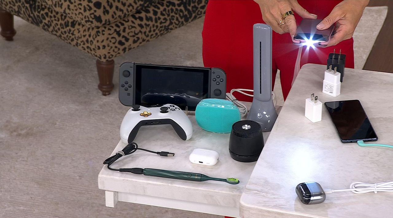 Limitless 10,000mAh Power Bank with Built in Cables