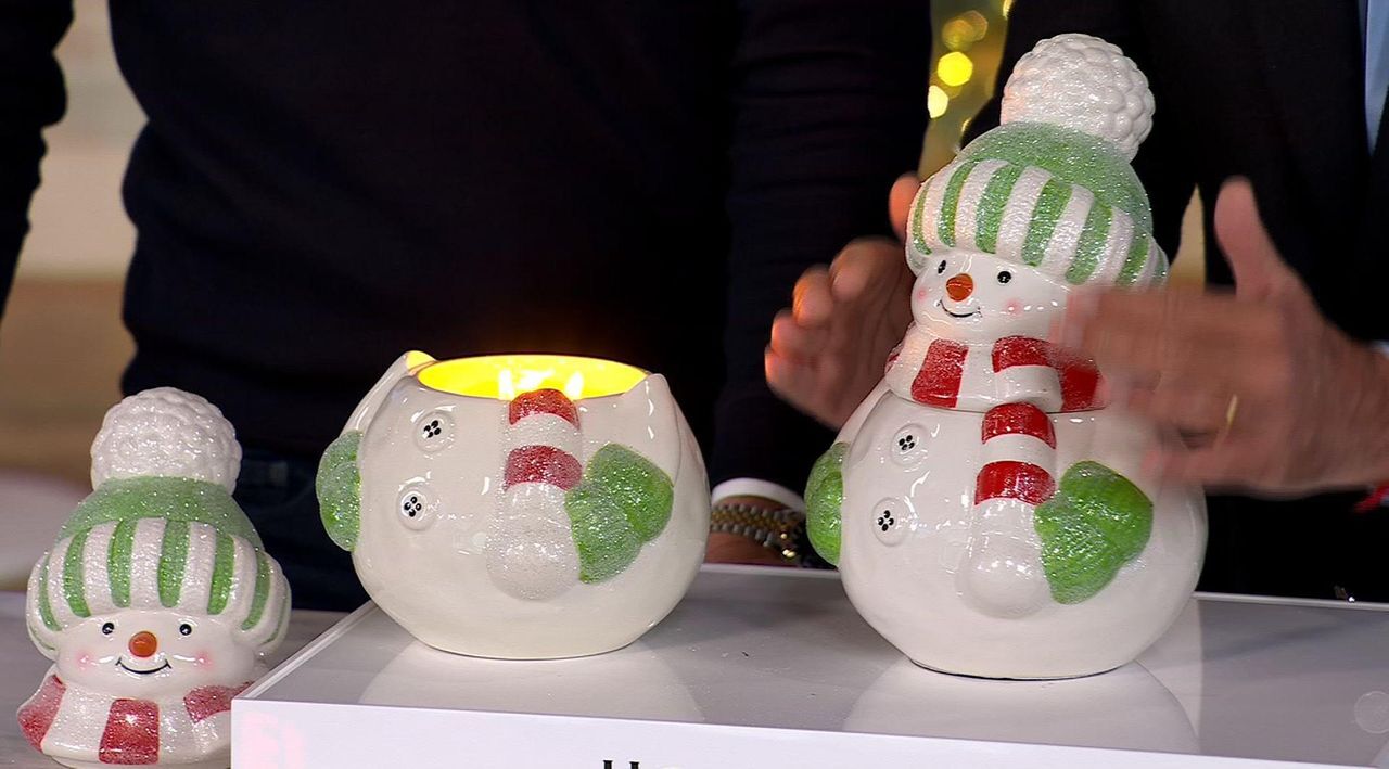 HomeWorx by Slatkin + Co. 14oz Filled Snow Buddy Candle - QVC.com