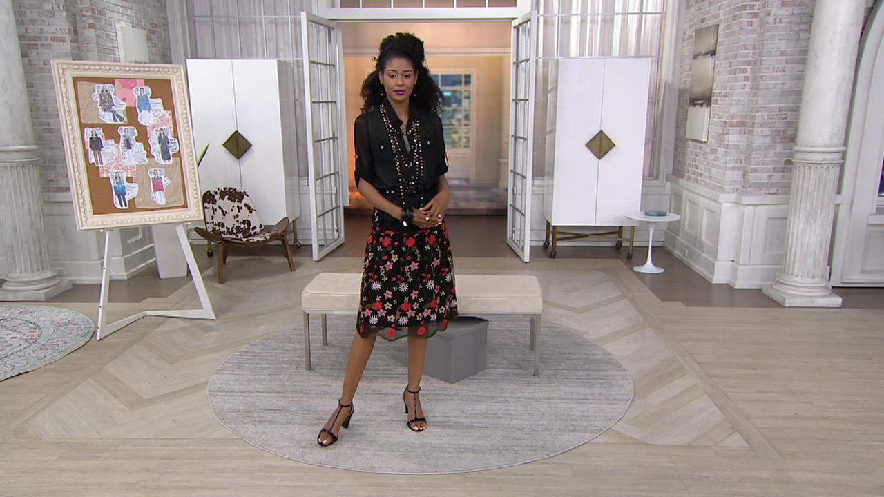 Flower skirt outlet qvc