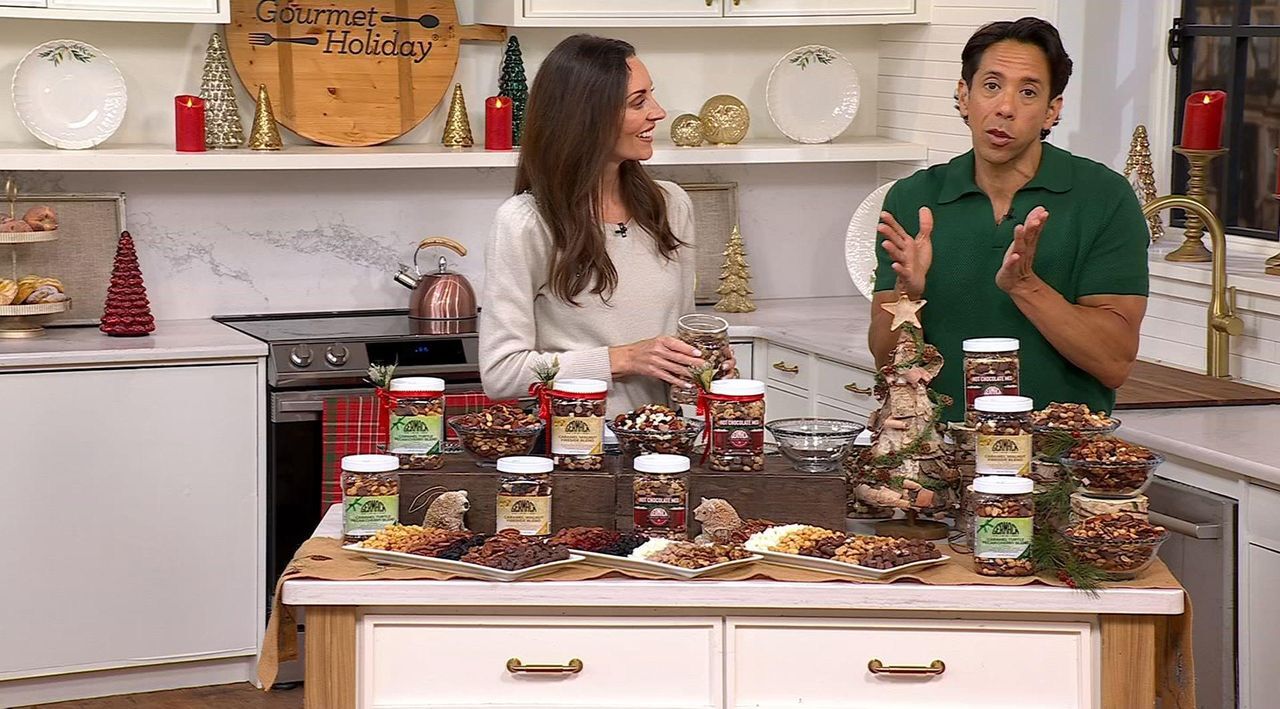 SH 11/9 Germack (3) 16oz Jar Holiday Assortment Nut Mixes - QVC.com