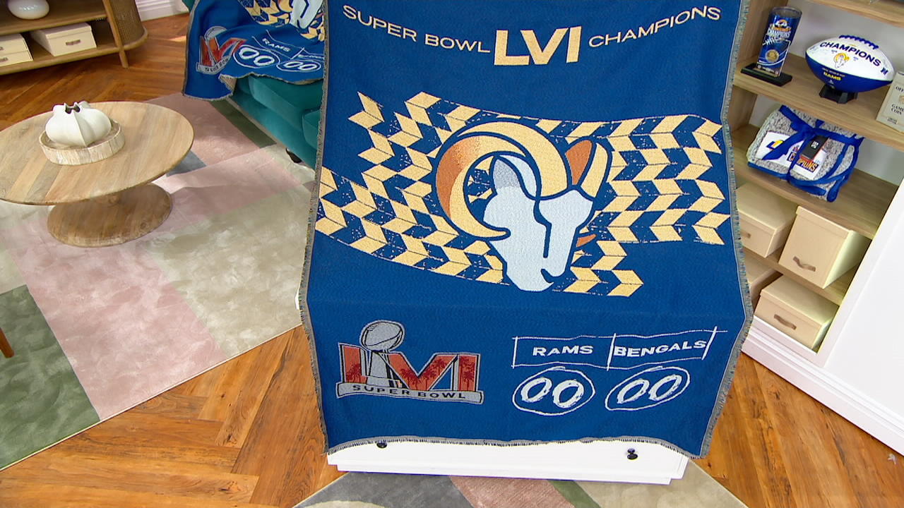 LA Rams Super Bowl LVI Champions Blanket - Trends Bedding